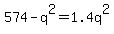 574-q%5E2+=1.4q%5E2