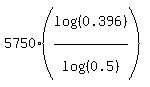 5750%2A%28log%28%280.396%29%29%2Flog%28%280.5%29%29%29