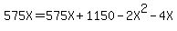 575X=575X%2B1150-2X%5E2-4X