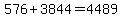576%2B3844=4489