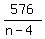 576%2F%28n-4%29