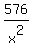 576%2Fx%5E2