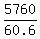 \"5760%2F60.6\"
