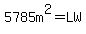 5785m%5E2=LW