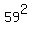 59%5E2