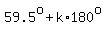 59.5%5Eo%2Bk%2A180%5Eo