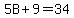 5B%2B9=34