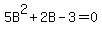 5B%5E2%2B2B-3=0