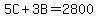 5C%2B3B=2800