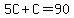 5C%2BC=90