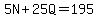 5N%2B25Q=195