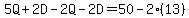 5Q%2B2D-2Q-2D=50-2%2813%29