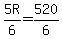 5R%2F6+=+520%2F6
