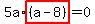 5a%2Ahighlight%28%28a-8%29%29=0