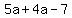 5a%2B4a-7