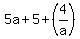 5a%2B5%2B%284%2Fa%29