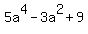 5a%5E4-3a%5E2%2B9
