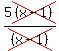 5cross%28%28x-1%29%29+%2F+cross%28%28x+-+1%29%29++