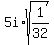 5i%2Asqrt%281%2F32%29