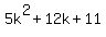 5k%5E2%2B12k%2B11