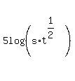 5log%28%28s%2At%5E%281%2F2%29%29%29