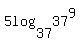 5log%2837%2C37%5E9%29