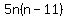 5n%28n-11%29