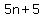 5n%2B5