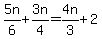 5n%2F6%2B3n%2F4=4n%2F3%2B2