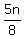 5n%2F8