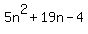 5n%5E2%2B19n-4