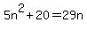5n%5E2%2B20=29n