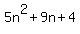 5n%5E2%2B9n%2B4
