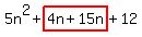 5n%5E2%2Bhighlight%284n%2B15n%29%2B12