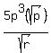 5p%5E3%28sqrt%28p%29%29%2Fsqrt%28r%29