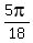 5pi%2F18