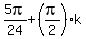 5pi%2F24+%2B+%28pi%2F2%29%2Ak
