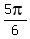 5pi%2F6+