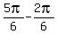 5pi%2F6-2pi%2F6