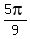 5pi%2F9