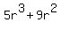 5r%5E3+%2B+9r%5E2