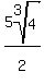 5root%283%2C4%29%2F2%5E%22%22