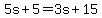 5s%2B5=3s%2B15%29