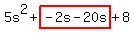 5s%5E2%2Bhighlight%28-2s-20s%29%2B8