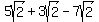 5sqrt%282%29+%2B+3sqrt%282%29+-+7sqrt%282%29