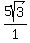 5sqrt%283%29%2F1