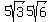 5sqrt%283%29+5sqrt%286%29
