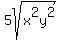 5sqrt%28x%5E2y%5E2%29