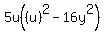 5u%28%28u%29%5E2-16y%5E2%29