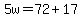 5w=72%2B17